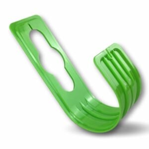 Porte tuyau jardin mural | Pour tuyaux de 6 à 30 m | Vert | Accrochage robinet