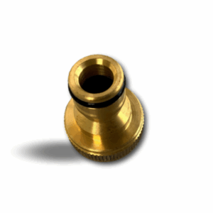 Adaptateur simple | Version femelle | Tétine en laiton avec un joint torique