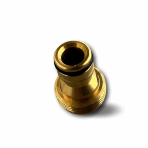 Alternative view of Adaptateur simple | Version mâle | Tétine en laiton avec un joint torique