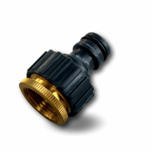 Adaptateur double | Version femelle | Tétine plastique avec un joint torique