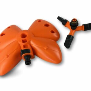 Alternative view of Arroseur rotatif à base papillon | 3 bras tournants | Secteur d'arrosage 360°