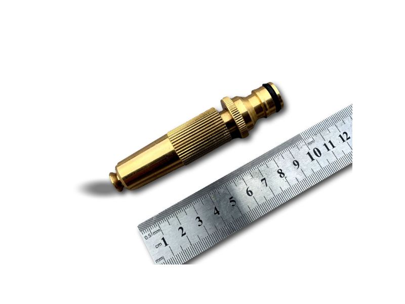 Buse d'arrosage laiton | Jet d'eau puissance réglable | Brume ou jet – Image 5