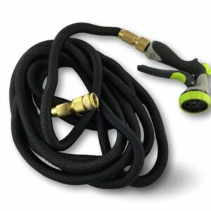 Tuyau d'arrosage extensible rétractable PRO | Pistolet 8 positions