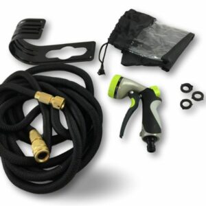 Alternative view of Tuyau d'arrosage extensible rétractable PRO | Pistolet 8 positions