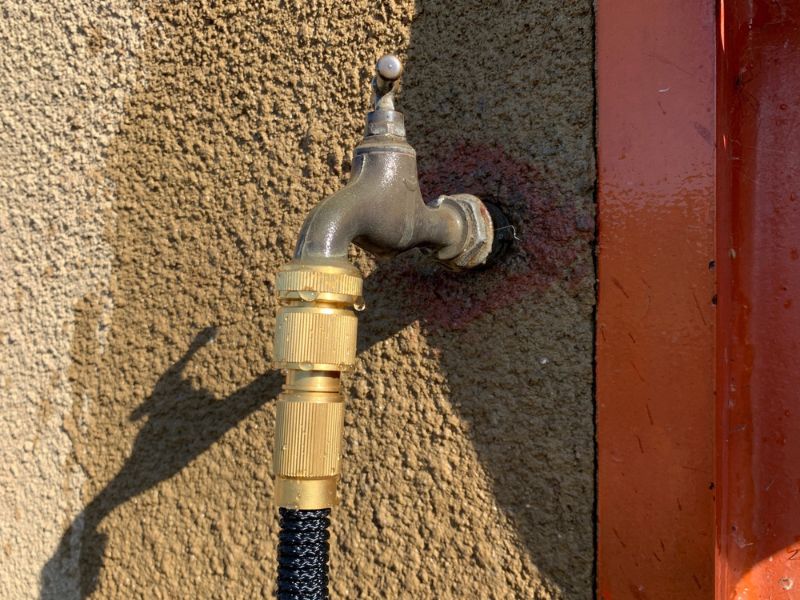 Tuyau d'arrosage extensible rétractable PRO | Pistolet 8 positions – Image 7