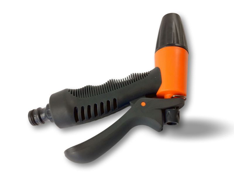 Pistolet buse tuyau | Connexion raccords tétine | Débit d'eau réglable