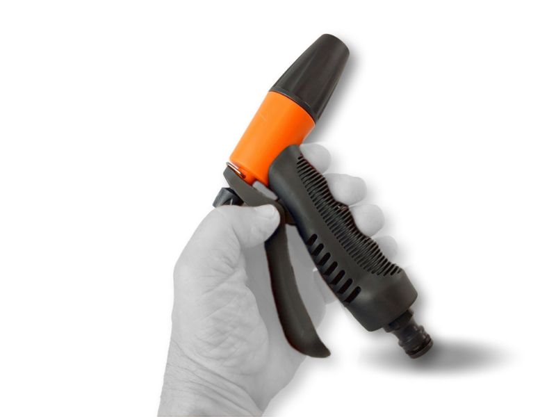 Pistolet buse tuyau | Connexion raccords tétine | Débit d'eau réglable – Image 3