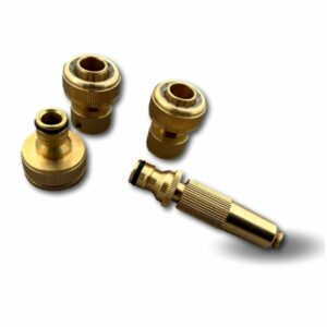 Kits complet de raccords et connecteurs en laiton | Buse d'arrosage réglable