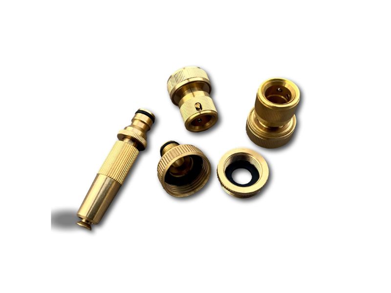 Kits complet de raccords et connecteurs en laiton | Buse d'arrosage réglable – Image 4