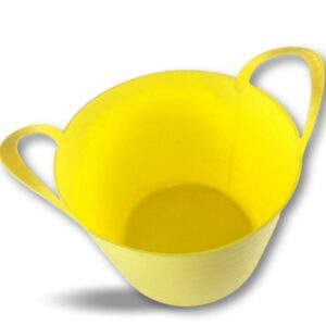 Seau bassine panier souple | Récipient multifonction en polyéthylène plastique flexible résistant - Ø35 - 14 litres, A l'unité