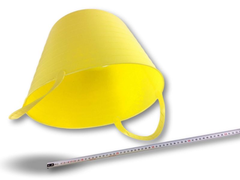 Seau bassine panier souple | Récipient multifonction en polyéthylène plastique flexible résistant – Image 5