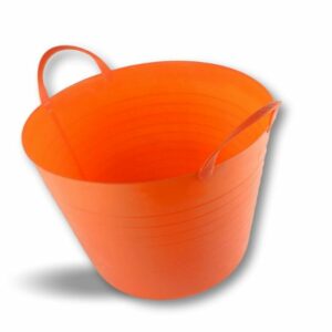 Seau bassine panier souple | Récipient multifonction en polyéthylène plastique flexible résistant - Ø40 - 25 litres, A l'unité