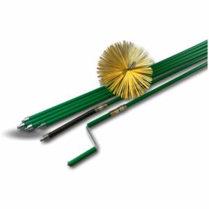 Alternative view of Kit ramonage rotatif | Système tout kiblok | Hérisson acier | Cannes vertes autobloquantes