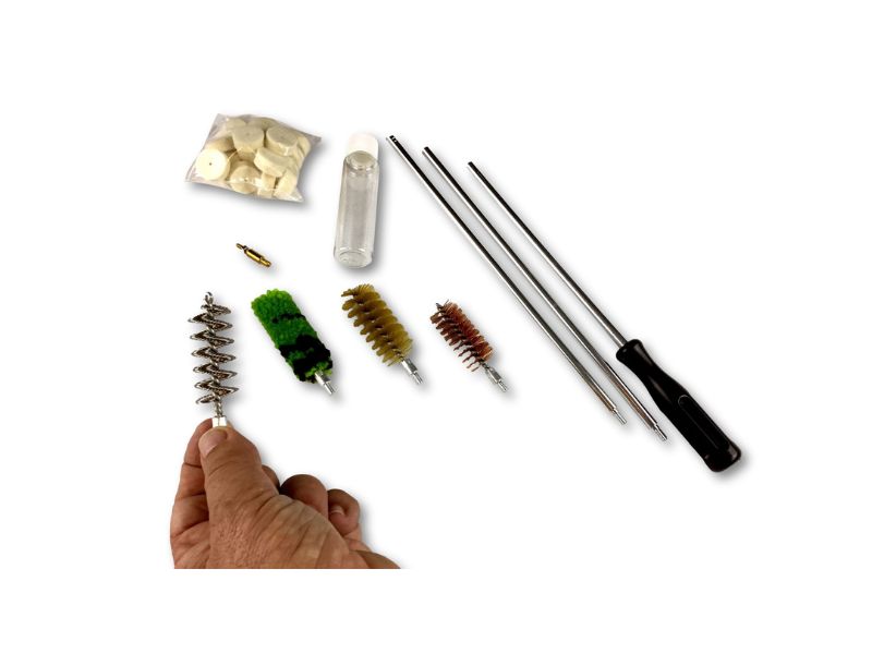 Kit nettoyage entretien fusil chasse | Calibre 12/16/20 | Boite rangement 30 cm – Image 4