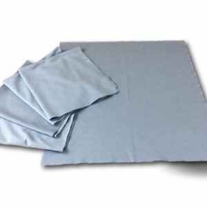 Alternative view of Lot 5 lavettes micro surfaces vitrées | Nettoyage sans traces | 39*39 cm