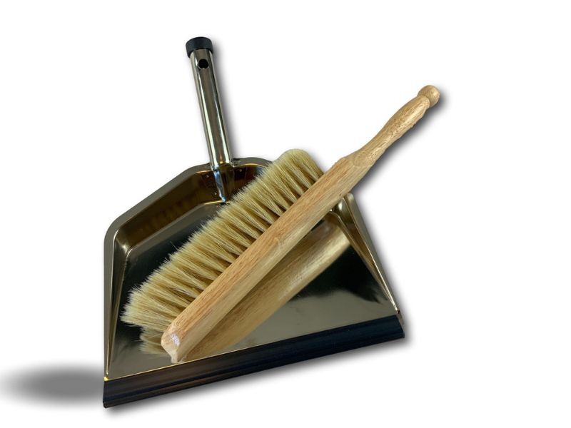 Kit brosse balayette et pelle inox | Ensemble de ménage – Image 2