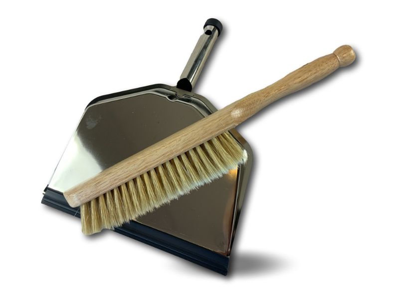 Kit brosse balayette et pelle inox | Ensemble de ménage – Image 3