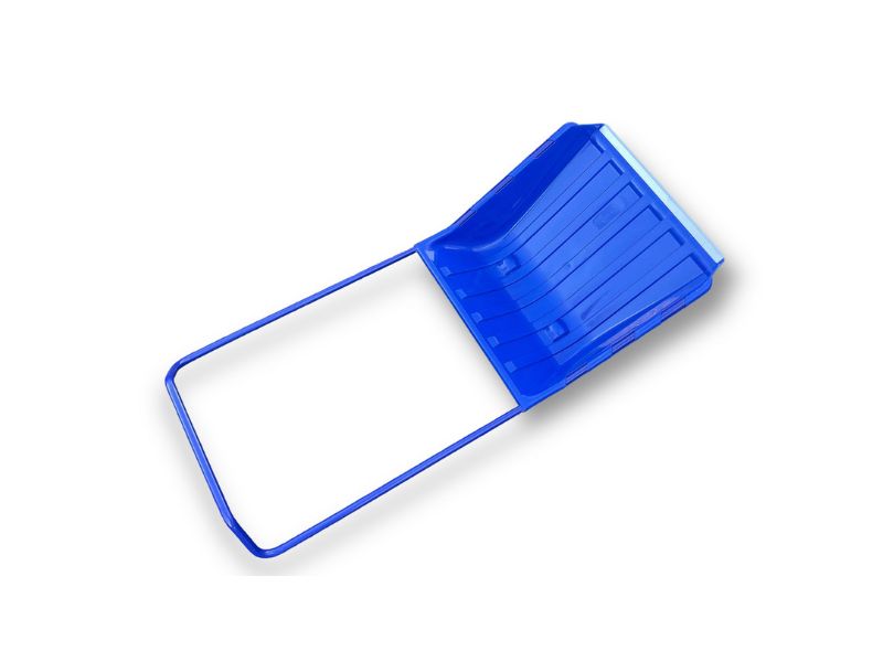 Pelle à neige traineau 64x70 cm plastique | manche ergonomique acier – Image 2