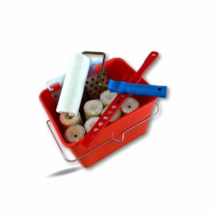 Alternative view of Kit peinture | 9 rouleaux mousse Ø 80*180 mm | Monture Seau Mélangeur Grille