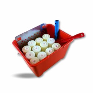 Alternative view of Kit peinture | 13 rouleaux mousse Ø 80*180 mm | Monture Seau Mélangeur Grille