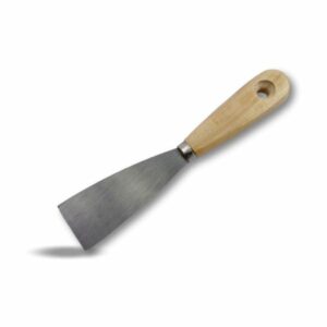 Couteau à enduire en acier poli | Spatule grattoir - Largeur 50 mm, Lot de 10
