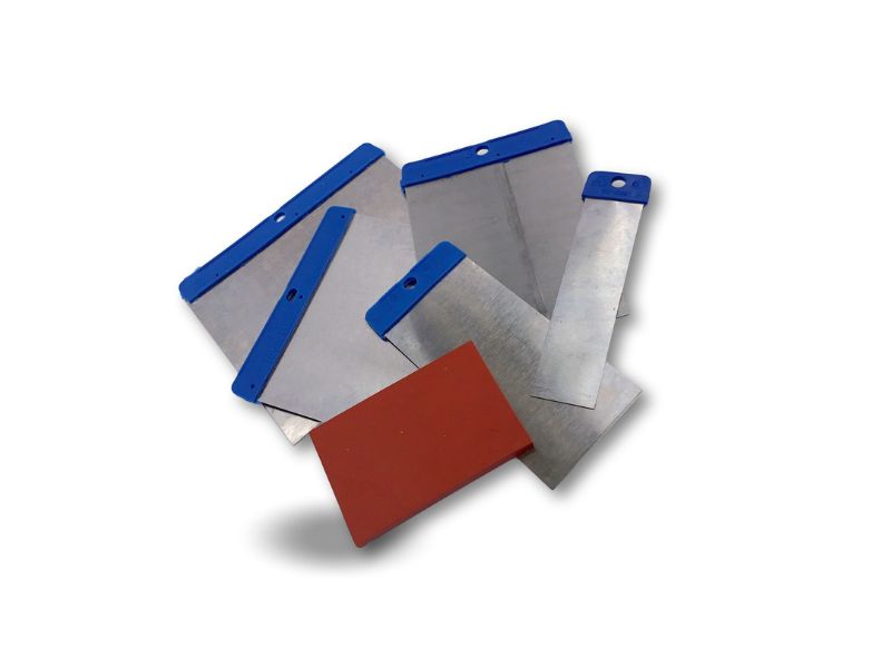 Trousse de 5 couteaux de carrossier | Avec 1 ou 2 cales à poncer – Image 2