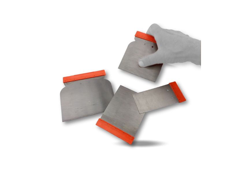 Trousse de 4 couteaux de carrossier | Avec ou sans cale à poncer – Image 4