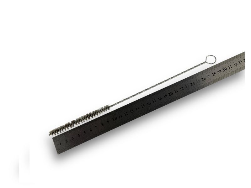 Goupillon ACIER multifonction | Différents diamètres | Garnissage 100 mm | Manche Torsadé 300 mm – Image 5