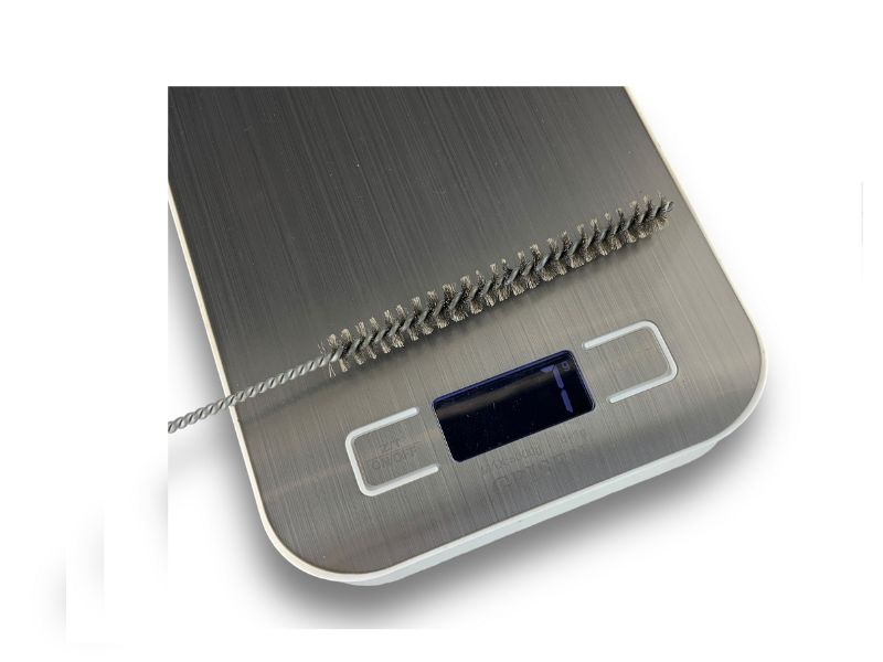 Goupillon ACIER multifonction | Différents diamètres | Garnissage 100 mm | Manche Torsadé 300 mm – Image 7