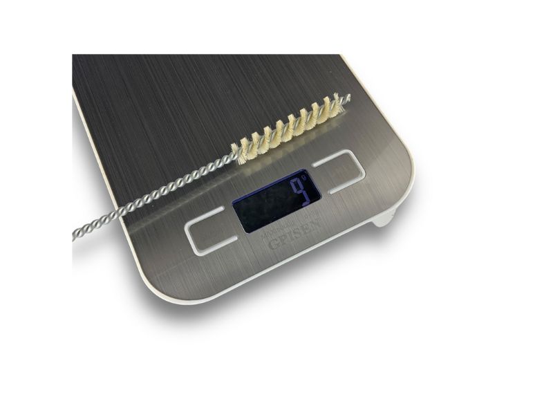 Goupillon SOIE multifonction | Différents diamètres | Garnissage 100 mm | Manche Torsadé 300 mm – Image 7