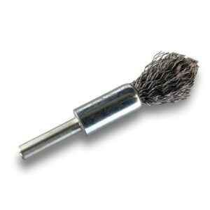 Alternative view of Brosse en bout sur tige | Fil ACIER dur | Forme pointe | Diamètres variés