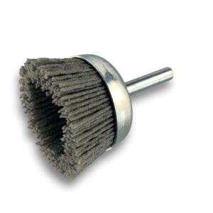 Alternative view of Brosse Circulaire sur Tige | NYLON abrasif grain 80 | Diamètres variés