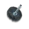Brosse circulaire sur tige Ø 50 mm 1/2/3 rangs | NYLON abrasif grain 80