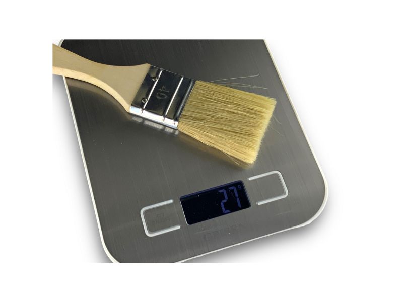 Lot de 10 pinceaux queue de morue | Largeur 40 mm | Différentes épaisseurs | Tous travaux peinture, laques, vernis – Image 6