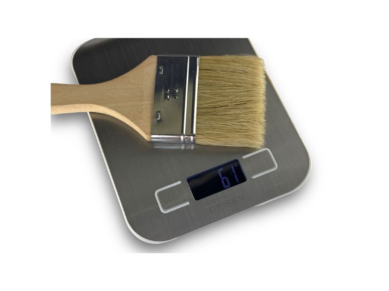 Lot de 10 pinceaux queue de morue | Largeur 70 mm | Différentes épaisseurs | Tous travaux peinture, laques, vernis – Image 6