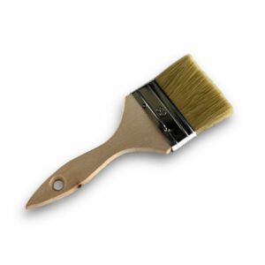 Alternative view of Lot de 10 pinceaux queue de morue | Largeur 80 mm | Différentes épaisseurs | Tous travaux peinture, laques, vernis