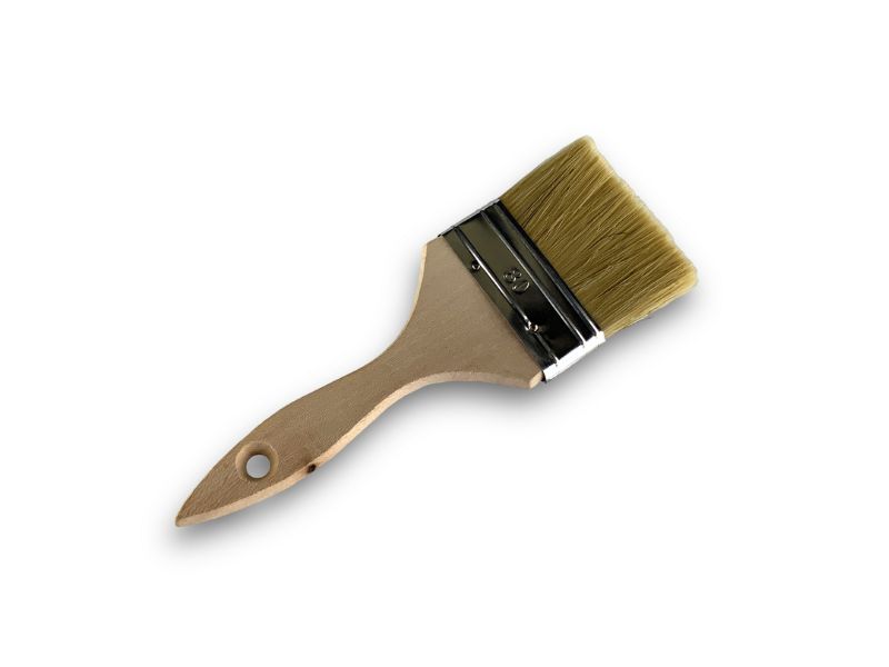 Lot de 10 pinceaux queue de morue | Largeur 80 mm | Différentes épaisseurs | Tous travaux peinture, laques, vernis – Image 2