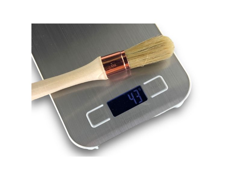 Lot de 10 pinceaux de Pouce | Brosse ronde | Soie Blanche | Diamètres variés – Image 6