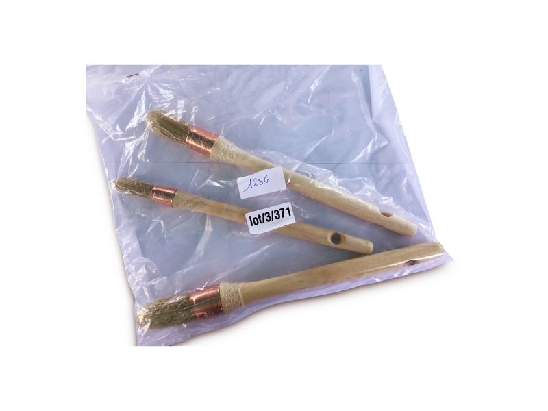 Lot Pinceaux de pouce à rechampir | Brosse ronde soie blanche – Image 6