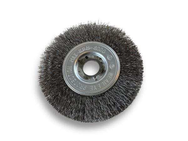 Brosse Circulaire touret ACIER Dur | Ø 100 mm | 1 à 3 rangs