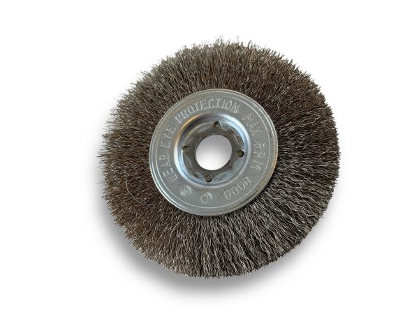 Brosse Circulaire touret INOX Dur | Ø 100 mm | 1 à 3 rangs Brosses rotatives avec alésage