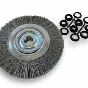 Brosse Circulaire touret Nylon | Abrasif grain 120 | Ø 250 mm | 1 à 3 rangs