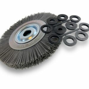 Brosse Circulaire touret Nylon | Abrasif grain 80 | Ø 250 mm | 1 à 3 rangs