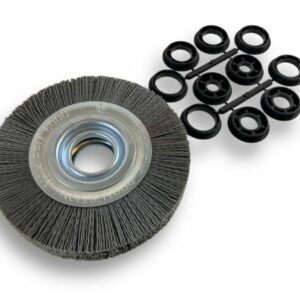 Brosse Circulaire touret Nylon | Abrasif grain 240 | Ø 150 mm | 1 à 3 rangs