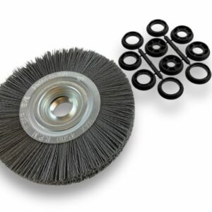 Brosse Circulaire touret Nylon | Abrasif grain 240 | Ø 200 mm | 1 à 3 rangs