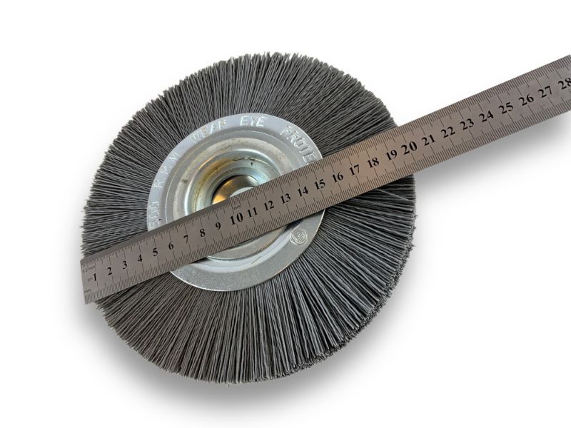 Brosse Circulaire touret Nylon | Abrasif grain 240 | Ø 200 mm | 1 à 3 rangs – Image 5