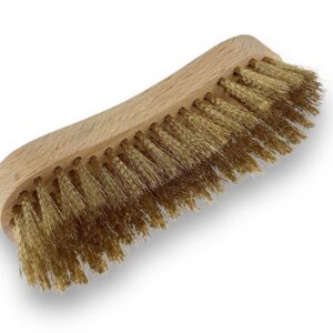 Brosse violon ébénisterie en acier laitonné