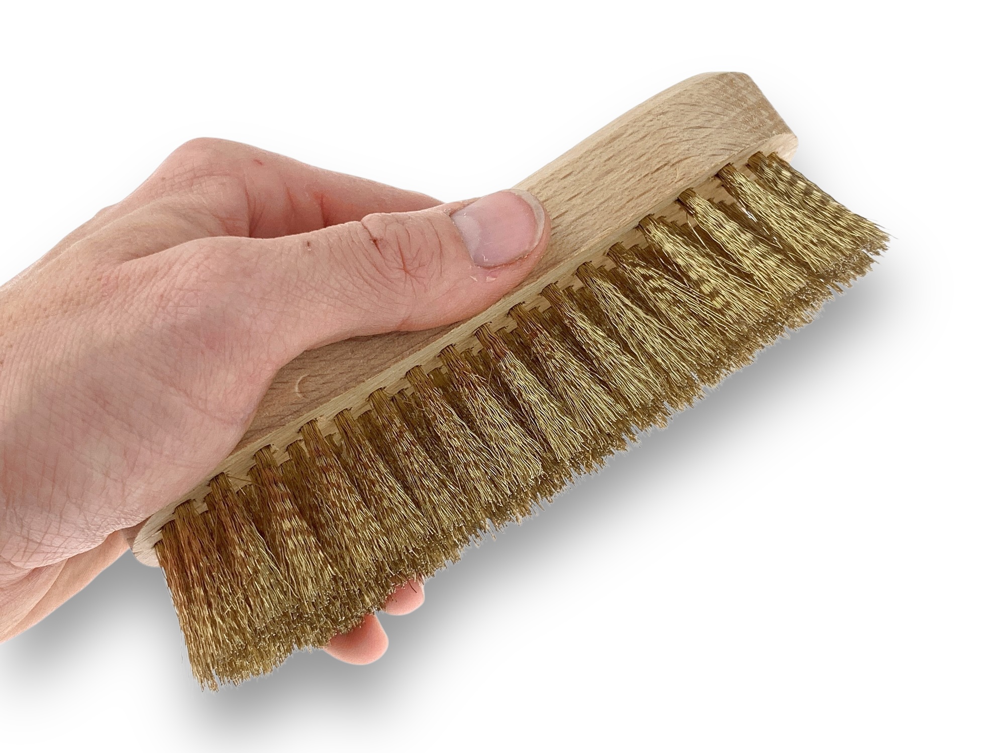 Brosse violon ébénisterie en acier laitonné – Image 2