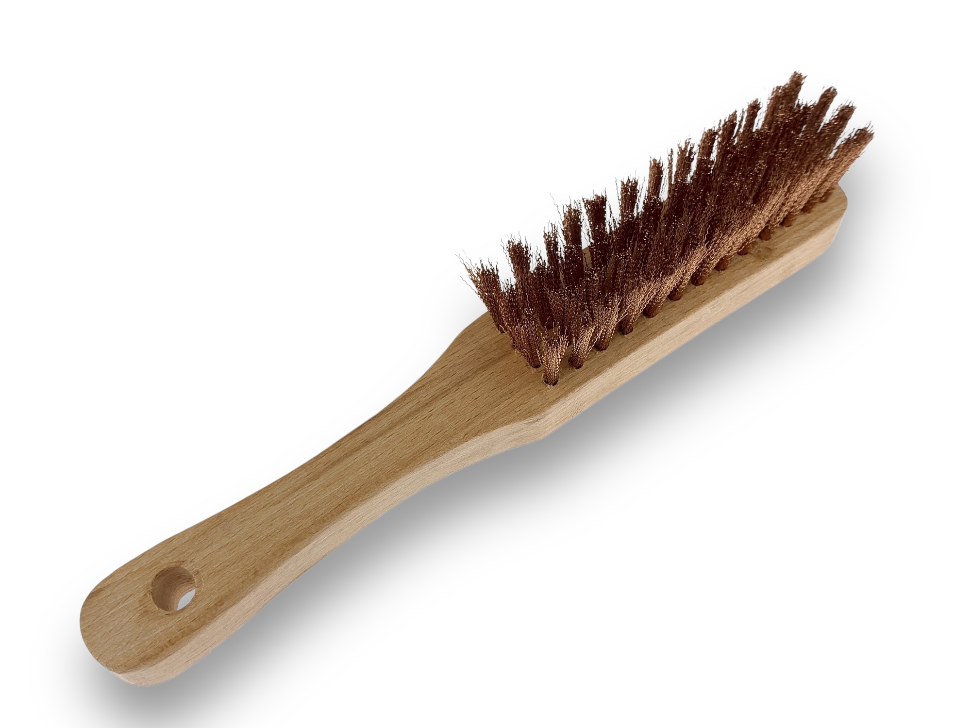 Brosse argenterie en bronze fin 4 rangs – Image 5