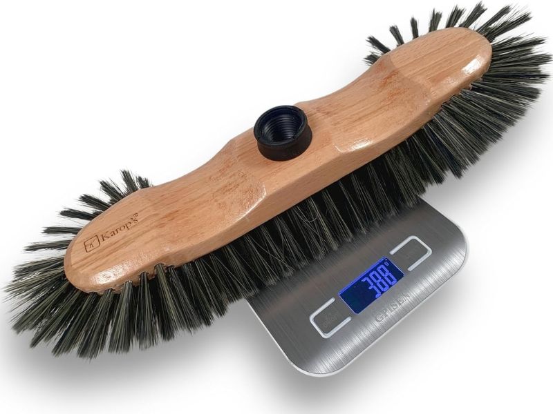 Balai demi tête fibres PET grises | Sortie 50 mm | Haute qualité KAROP'S – Image 3